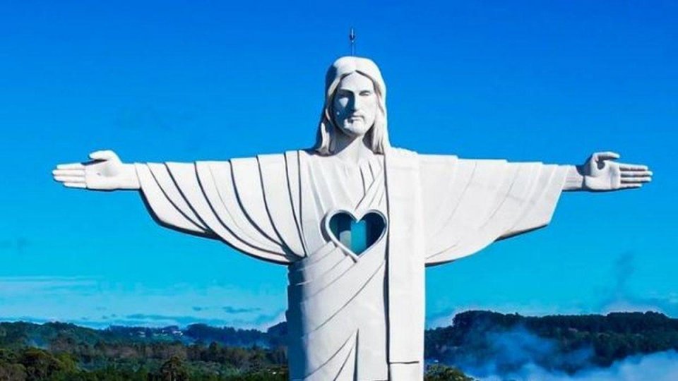 Detalhes do produto Cristo Protetor e as Belezas de Encantado