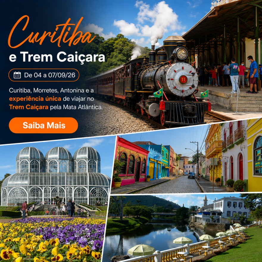 Curitiba e Trem Caiçara