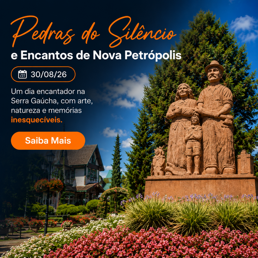 Pedras do Silêncio e Encantos de Nova Petrópolis