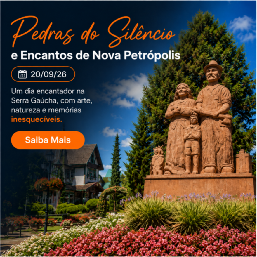 Pedras do Silêncio e Encantos de Nova Petrópolis